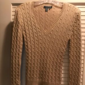 Beautiful gold metallic sweater. PS size.